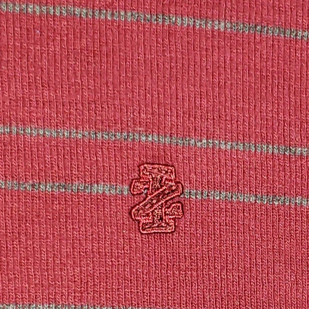 Men's L/S IZOD Polo Shirt Size Medium - Picture 3 of 6